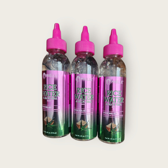 Mielle Rice Water and Aloe serum Itch Relief 4 fl oz (6 pack) Hair Care Sealed - Picture 3 of 6